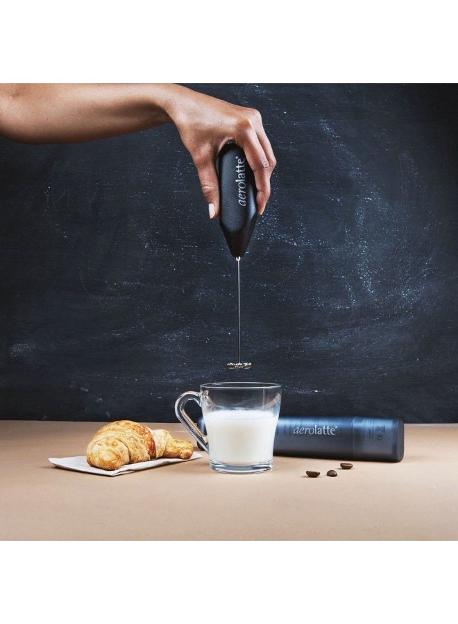 Aerolatte Milk Frother To Go with Travel Storage Case, The Original Steam-Free Frother, Black - Image 4